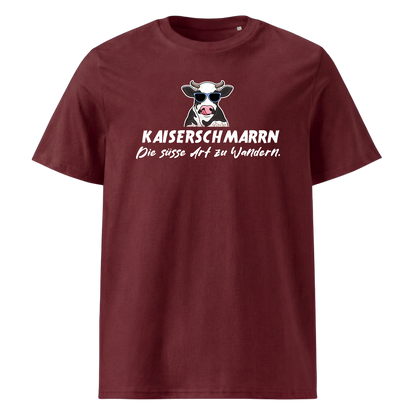 Sweet Style T-Shirt Unisex mit Berg-Motiv, Print Nahaufnahme
