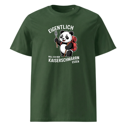 Ich will nur Kaiserschmarrn essen T-Shirt Unisex mit Spruch-Motiv, Detailansicht