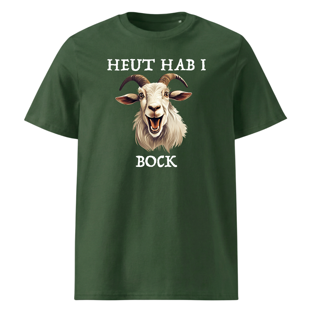 Bock T-Shirt Unisex mit Spruch, Detailansicht