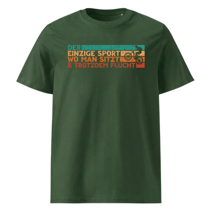 Bikelove T-Shirt Unisex mit Mountainbike Motiv, Detailansicht