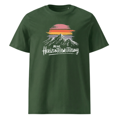 Horizonterweiterung T-Shirt mit Berg-Spruch, Detailansicht