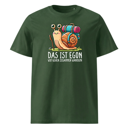 EGON T-Shirt Unisex mit Schnecke Egon, Detailansicht