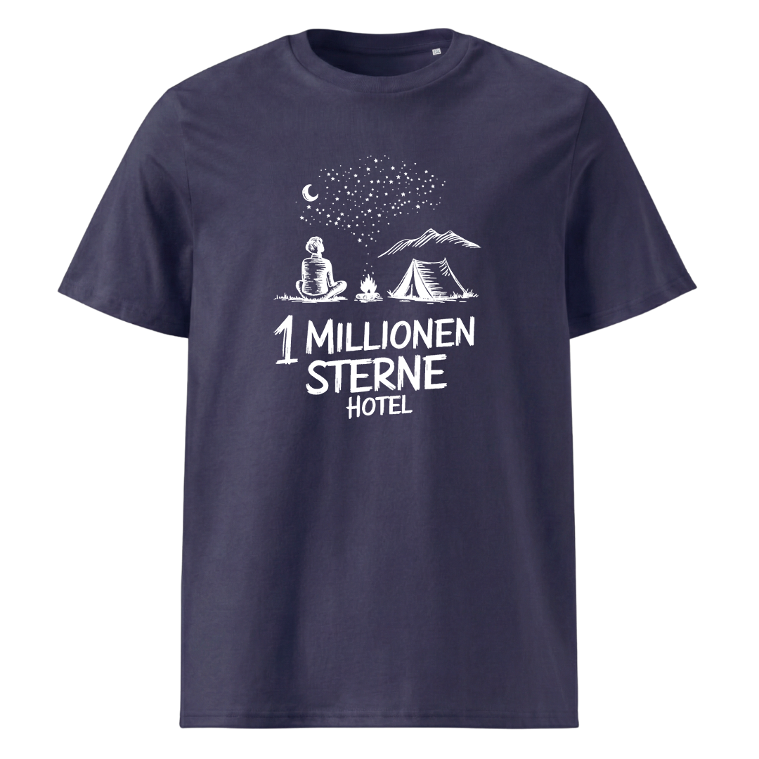 Sternehotel T-Shirt mit Berg-Spruch, weitere Ansicht