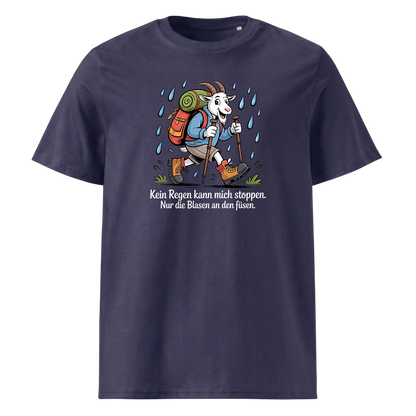 Kein Regen kann mich stoppen T-Shirt Unisex mit Spruch-Motiv, weitere Ansicht