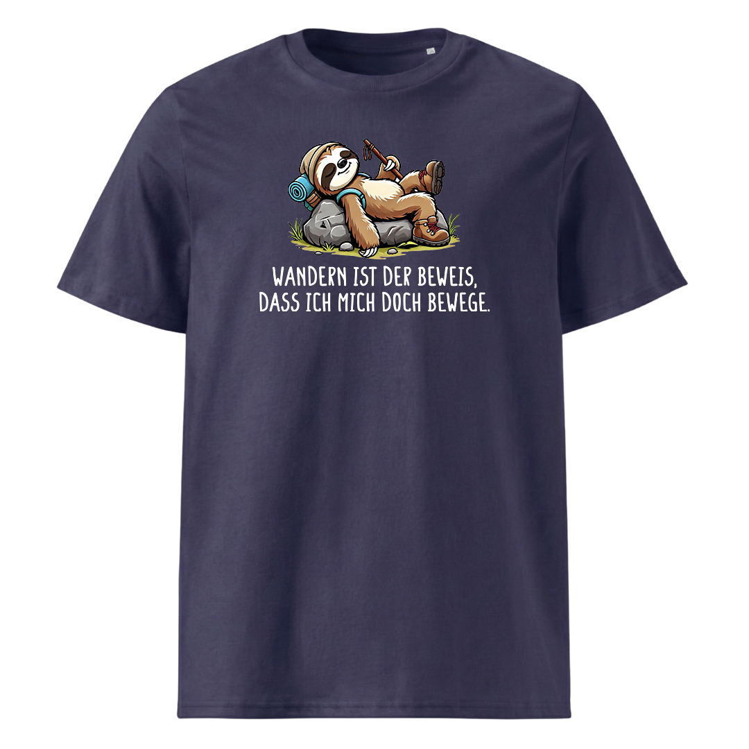 Der Beweis T-Shirt mit Wanderspruch, weitere Ansicht