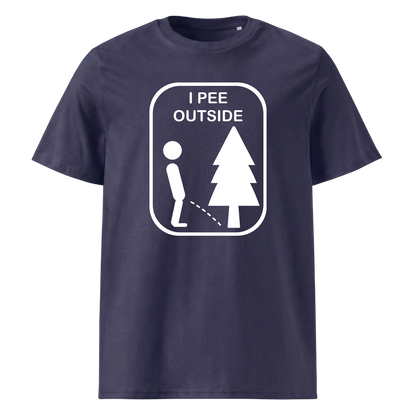 Outside T-Shirt Unisex mit Natur-Motiv, weitere Ansicht
