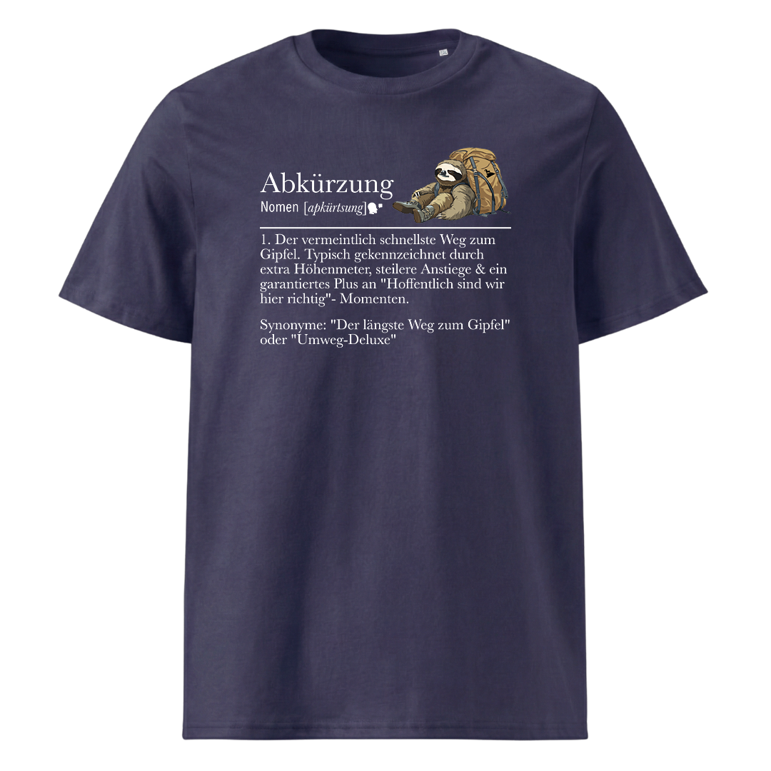 Meine Abkürzung T-Shirt Unisex mit lustigem Spruch, weitere Ansicht