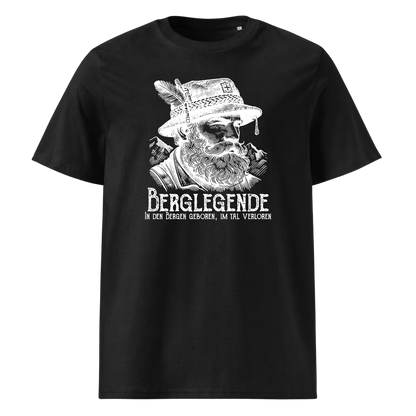 Berglegende T-Shirt mit Wanderspruch, Frontansicht