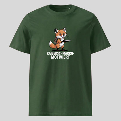 Kaiserschmarrnmotiviert Unisex T-Shirt in Grün, Kraxelgaudi
