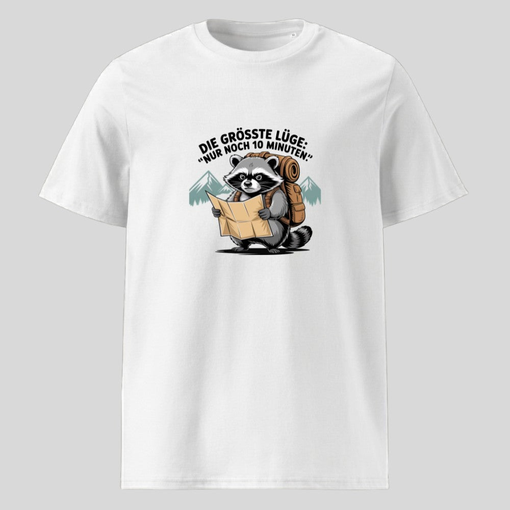 Noch 10 Minuten Unisex T-Shirt in Weiß, Kraxelgaudi