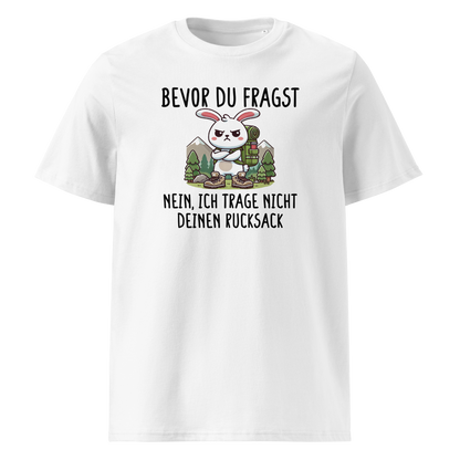 Schlepper T-Shirt mit Wanderspruch, Motivdetail