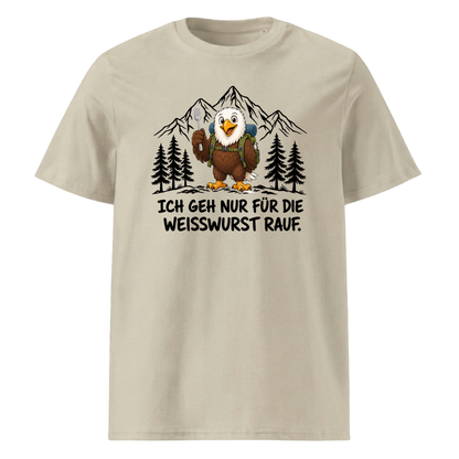 Weisswurst Adler T-Shirt Unisex Beige