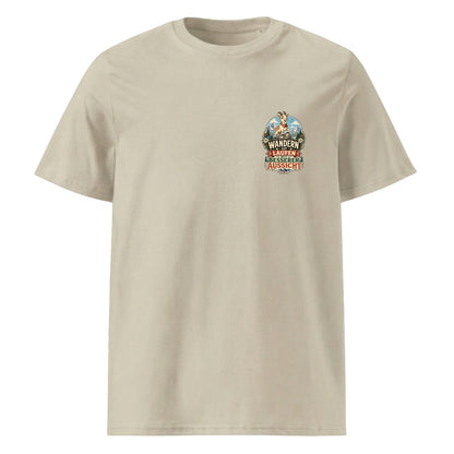 Wandern ist Laufen mit besserer Aussicht Unisex T-Shirt mit Brustdruck, Kraxelgaudi