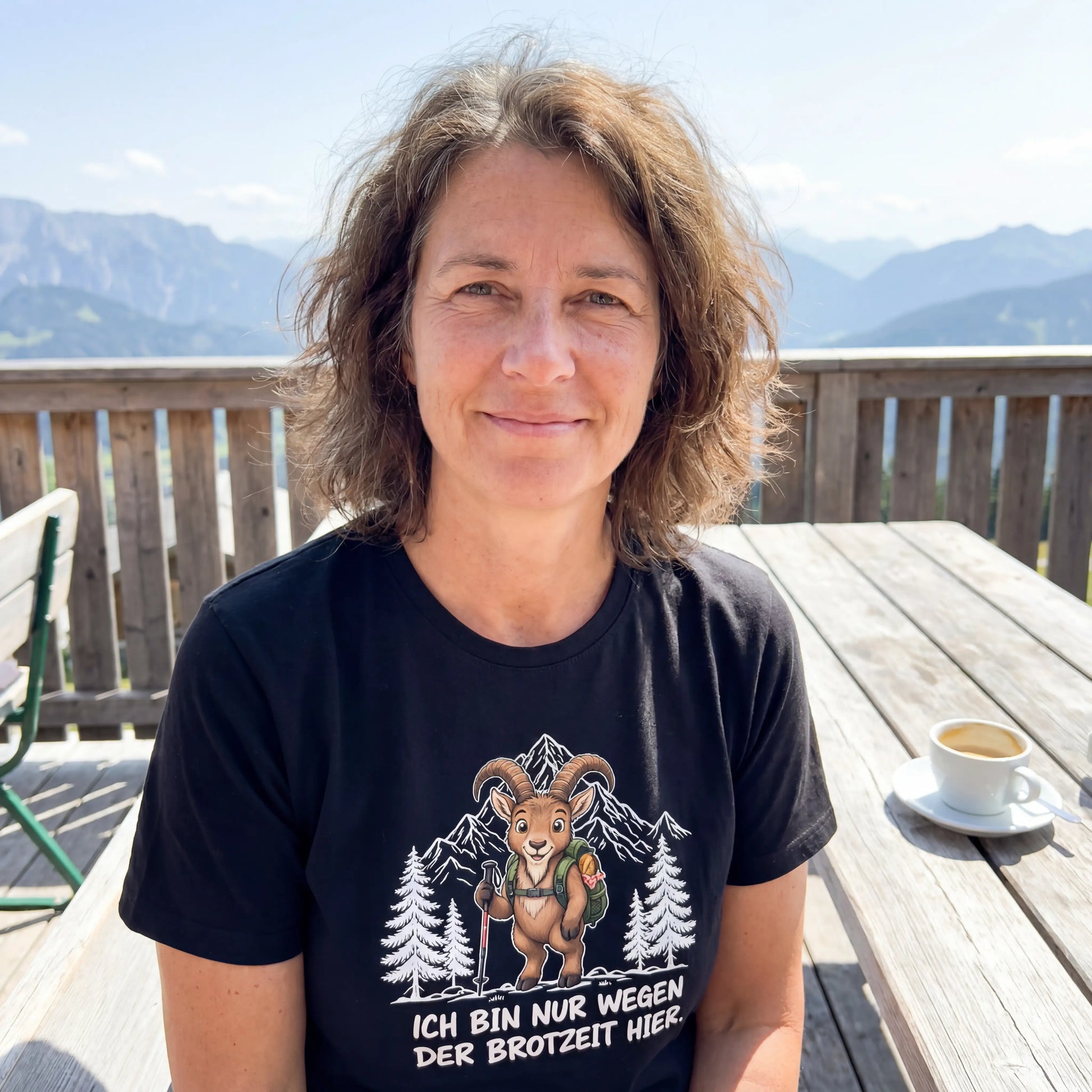 Brotzeit Steinbock T-Shirt Unisex Lifestyle
