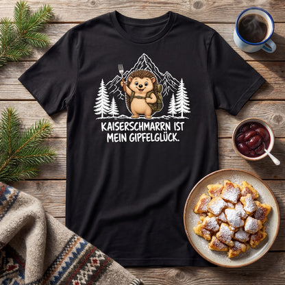 Kaiserschmarrn Igel T-Shirt Unisex Flatlay