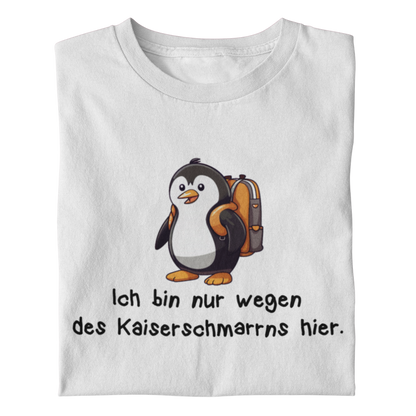 Kaiserschmarrn Fanatiker Frauen Shirt mit Kaiserschmarrn-Spruch, Frontansicht