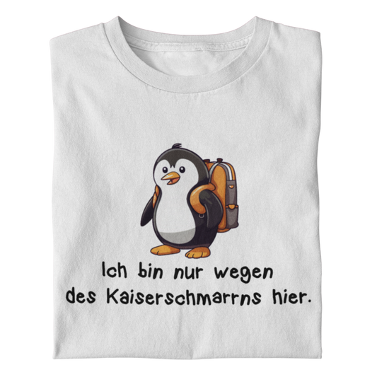Kaiserschmarrn Fanatiker Frauen Shirt mit Kaiserschmarrn-Spruch, Frontansicht