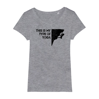 Yoga Bio Frauen Shirt mit Bergmotiv, weitere Ansicht