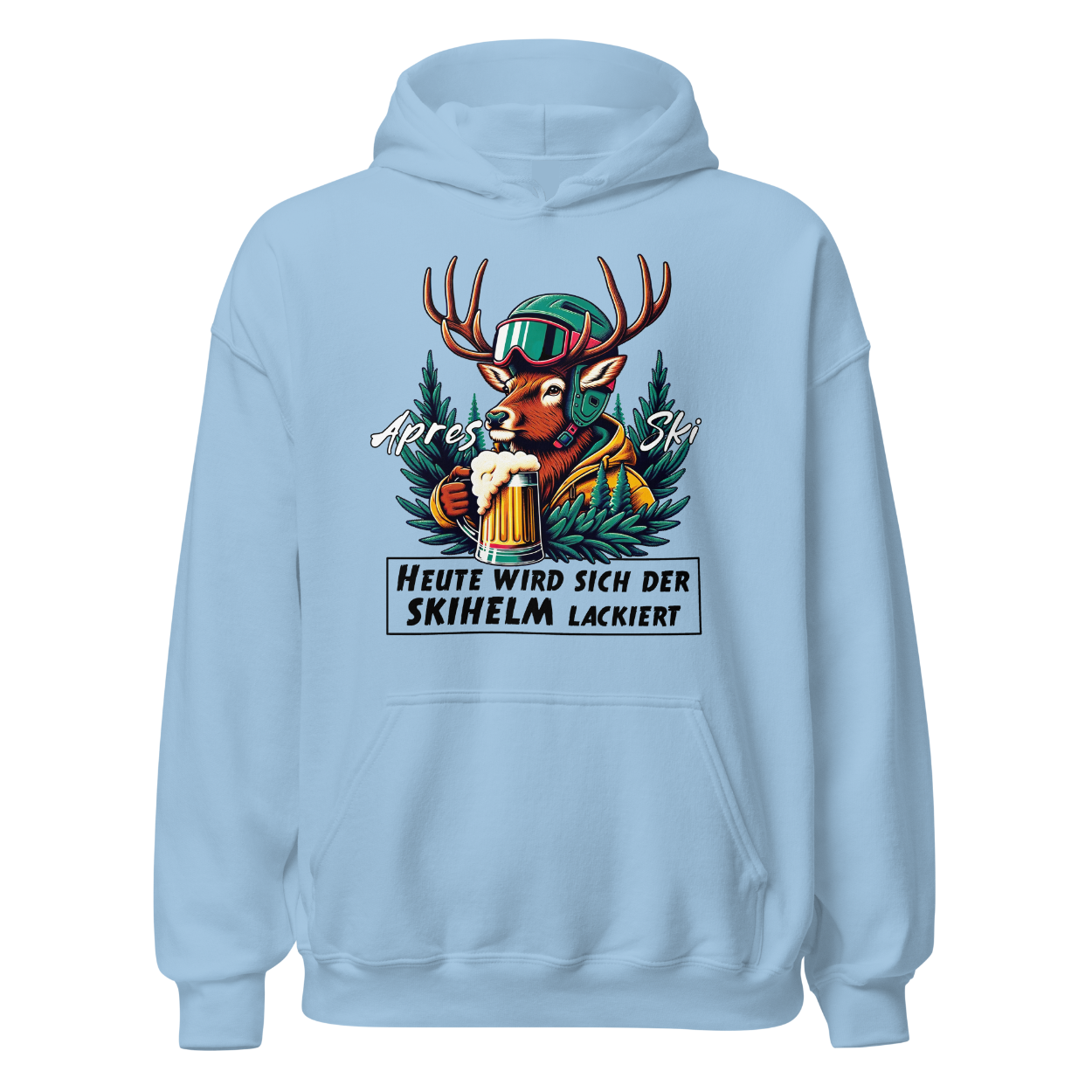 Skihelm Hoodie