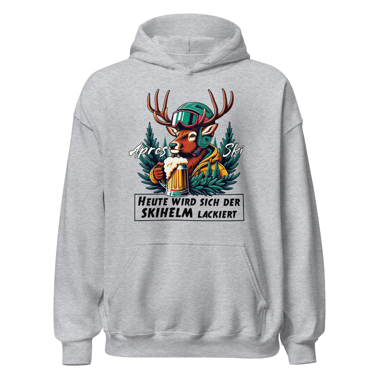 Skihelm Hoodie