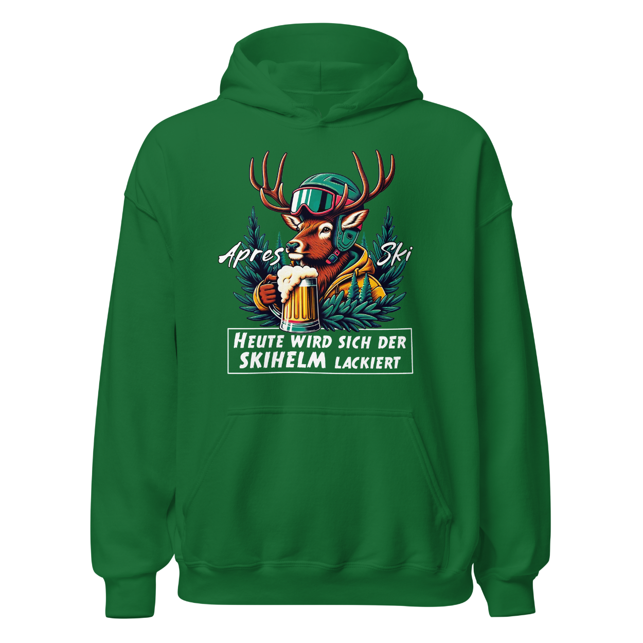 Skihelm Hoodie
