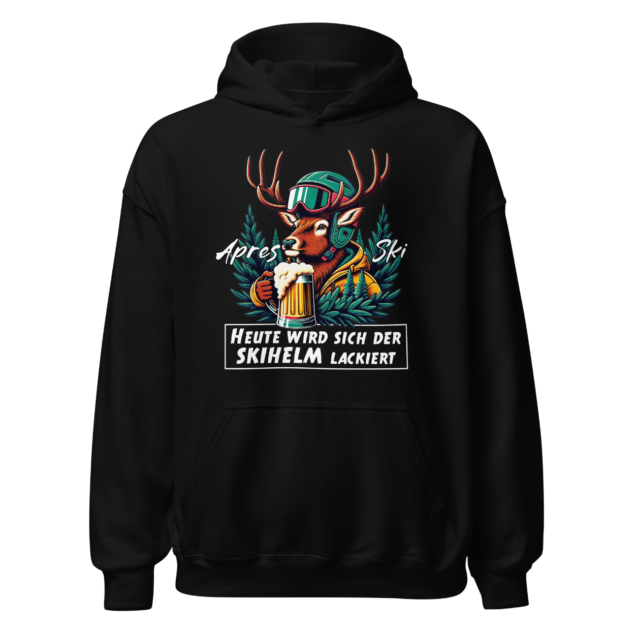 Skihelm Hoodie