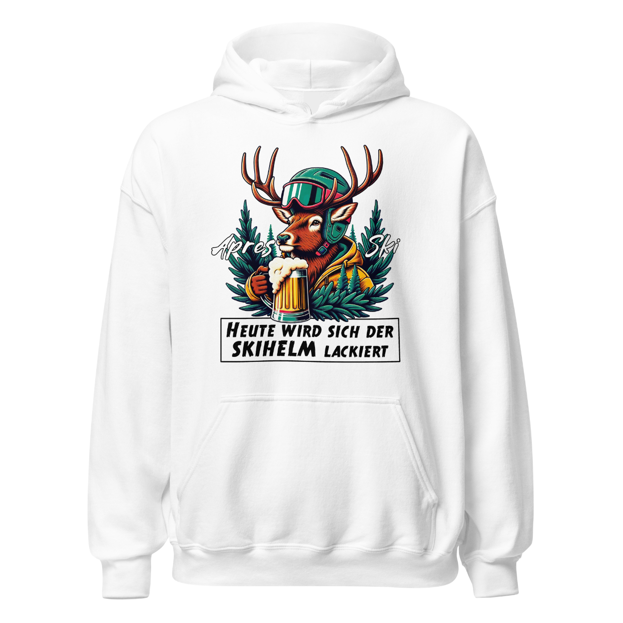 Skihelm Hoodie