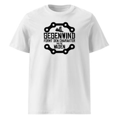 Gegenwind T-Shirt Unisex mit lustigem Spruch, Motivdetail
