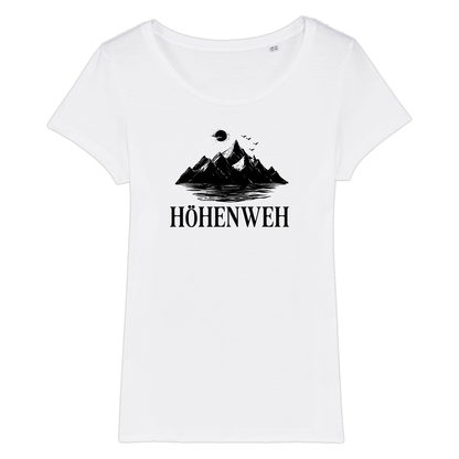 Höhenweh Frauen Shirt mit lustigem Spruch, Motivdetail