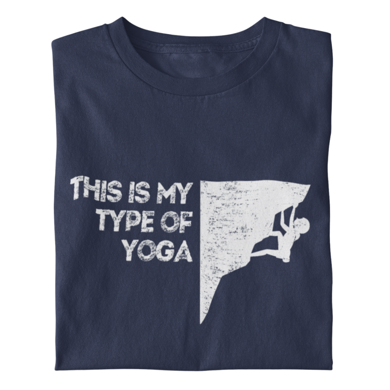 Yoga Bio Frauen Shirt mit Bergmotiv, Frontansicht